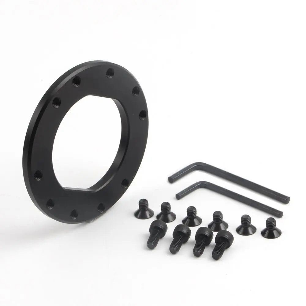 

Переходная пластина Fanatec QR2, расстояние между отверстиями 70 мм к рулевых колесах, материал из алюминиевого сплава, обработанный на станке с ЧПУ и анодированный