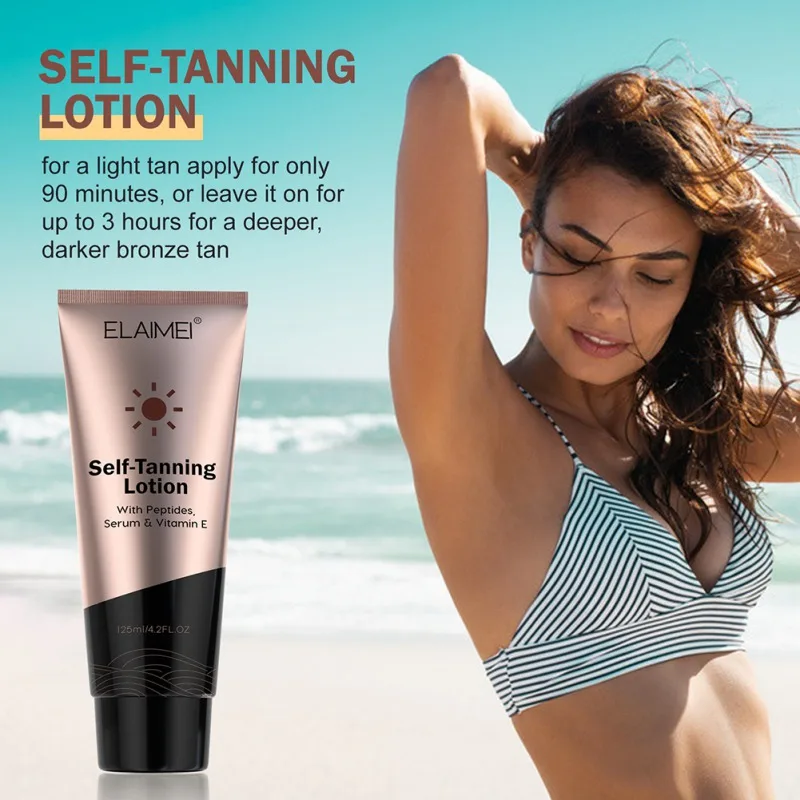 Bronze Body Tanners Cream Perfect Brown Bronzers Natural Moisturizing Protect Beauty Health