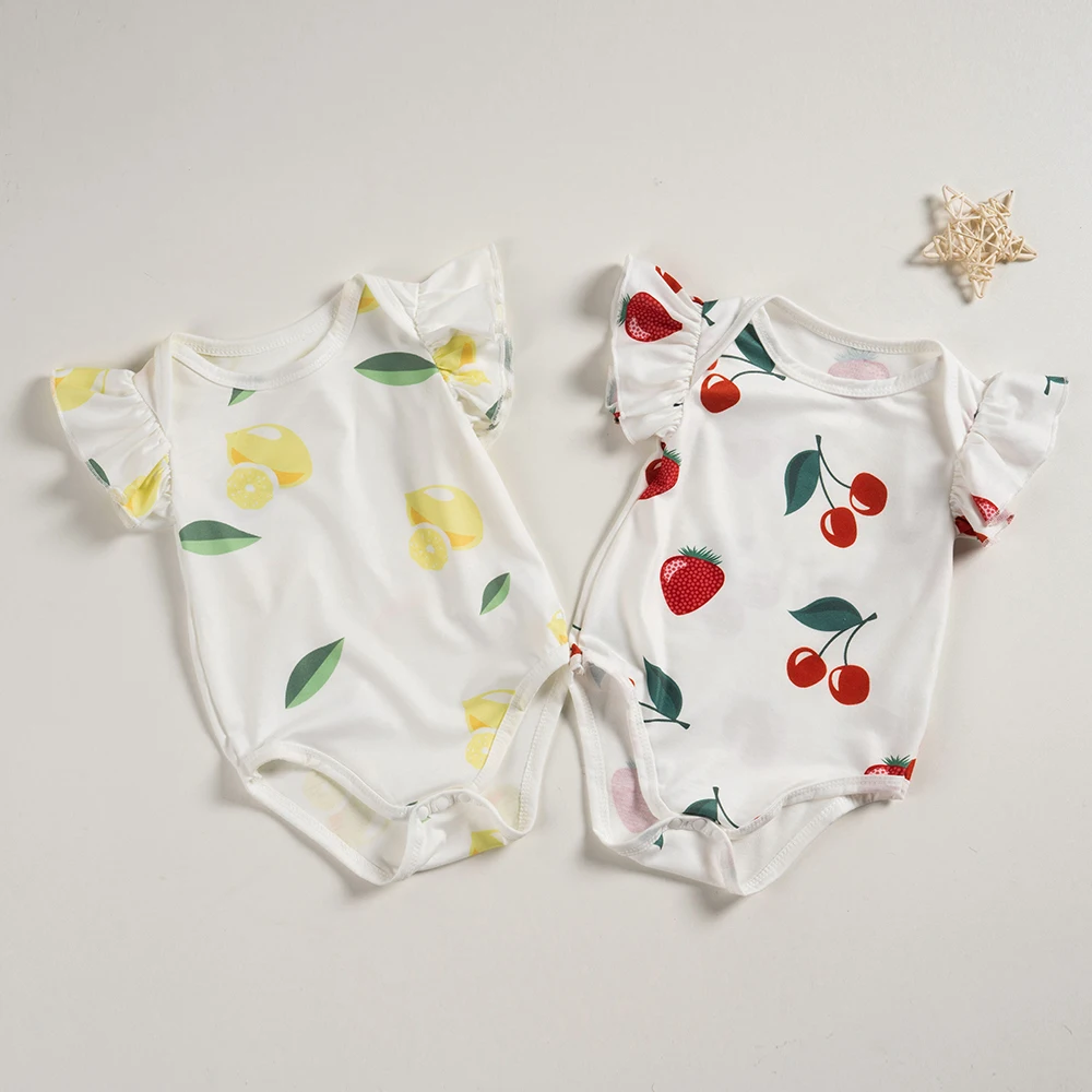 

Комбинезон для младенцев 0-18 мес., тонкий хлопковый с коротким рукавом, с мультяшным рисунком, на лето, 2023