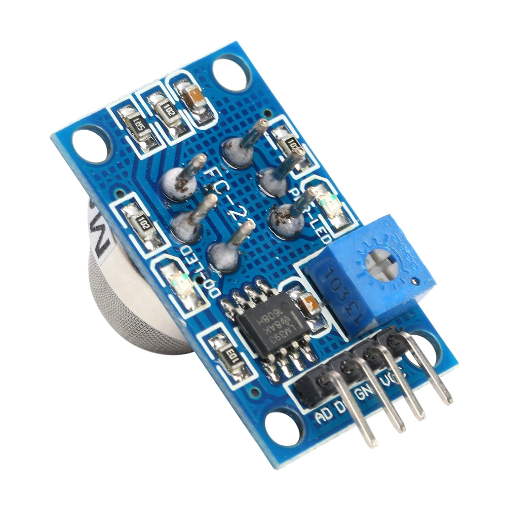 Обнаружение аммиака NH3 Датчик газа Модуль MQ-137 MQ137 Аналоговый выход уровня TTL для