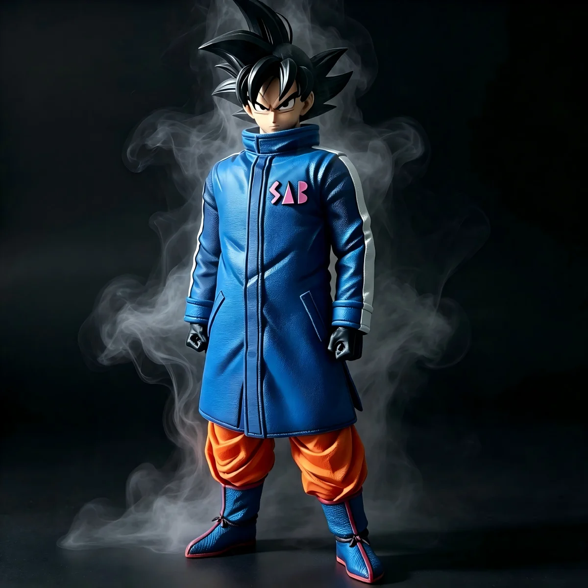 Фото Коллекционная фигурка Dragon Ball Z: Сон Гоку и Вегета в костюмах для снежной битвы, Супер Сайян Гоку, ПВХ, масштаб 1:6, подарок для фанатов №2