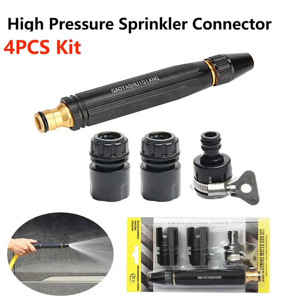 

Adjustable Car Wash Water Gun High Pressure Sprinkler Connector Garden Hose Sprinkler Spray Nozzle For Car Washer Cleaning Tool