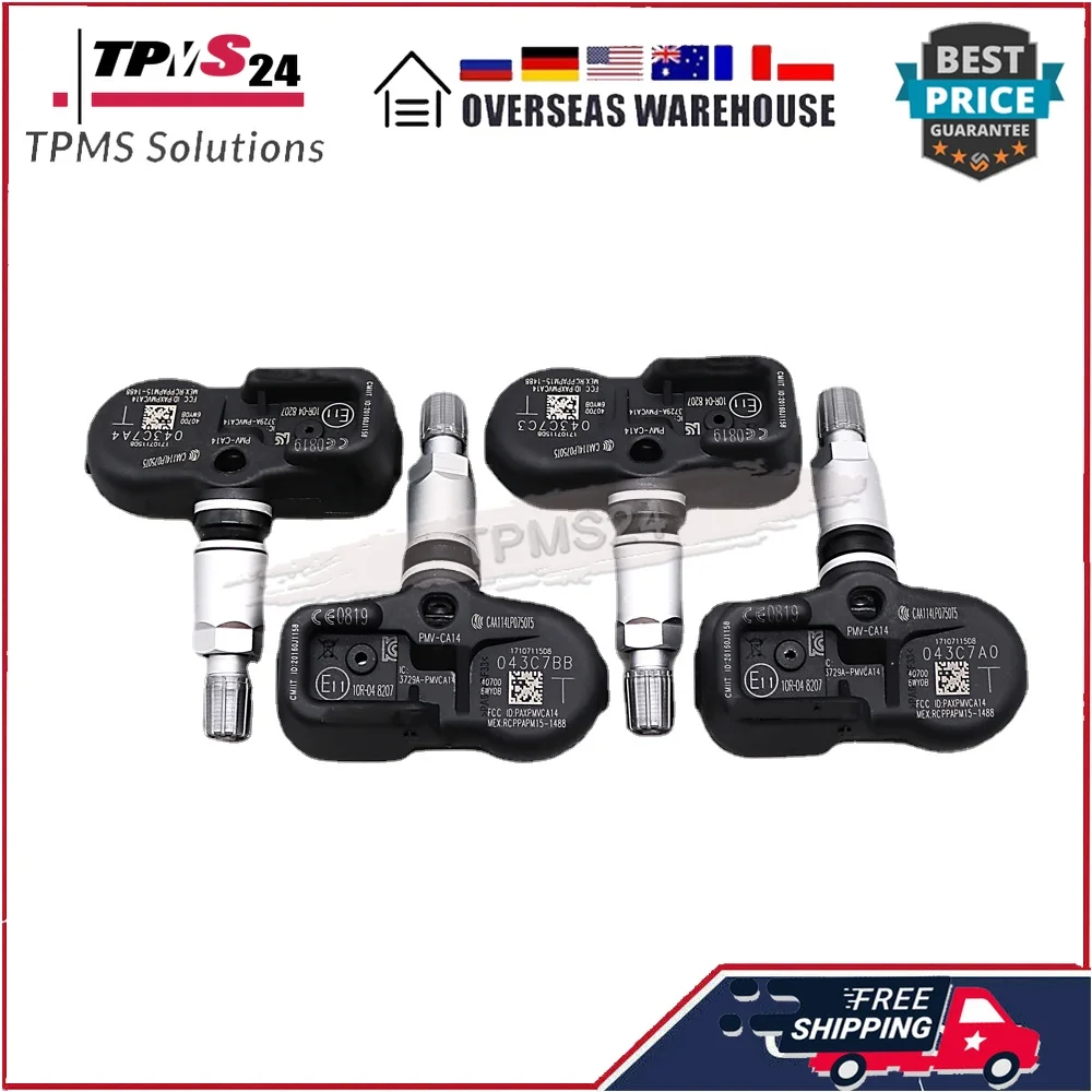 Датчики давления в шинах для Infiniti Q70 Qx QX50 QX70 QX80 Nissan 370Z GT-R Juke Leaf Murano 433 МГц PMV-CA14 40700-6WY0A