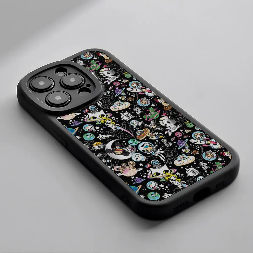 Японский чехол для телефона T-Tokidokis Iphone 15 Pro Max 14 Plus 11 13 12 X Xr Xs 7 8 Puls Se из овечьей кожи