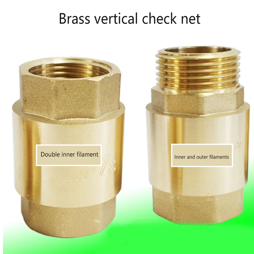 

Inline Check Valve Copper Spring Loaded Water Non-return Kitchen Fitting