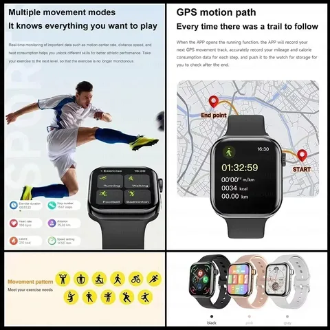 Оригинальные умные часы Apple Watch 10 GPS