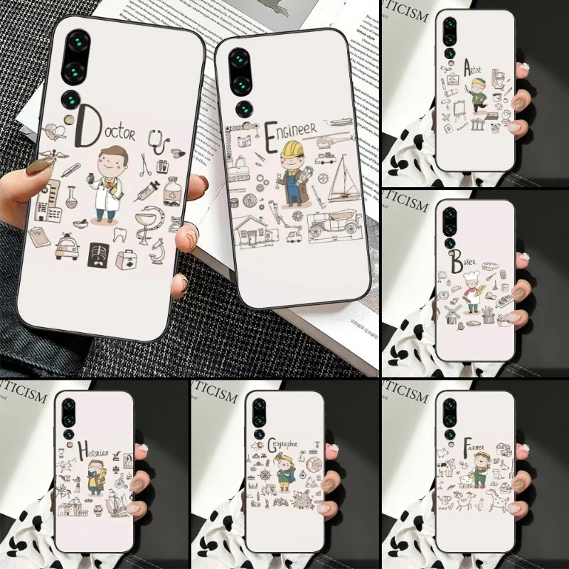 

Чехол для Huawei P50 P40 P30 Pro Lite P Smart 2021 2019 Magic 3