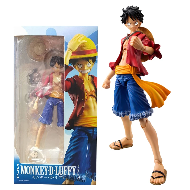 S Straw Hat Monkey D Luffy Variable Articulated Luffy Action Figure Collection Model Ornaments Toys
