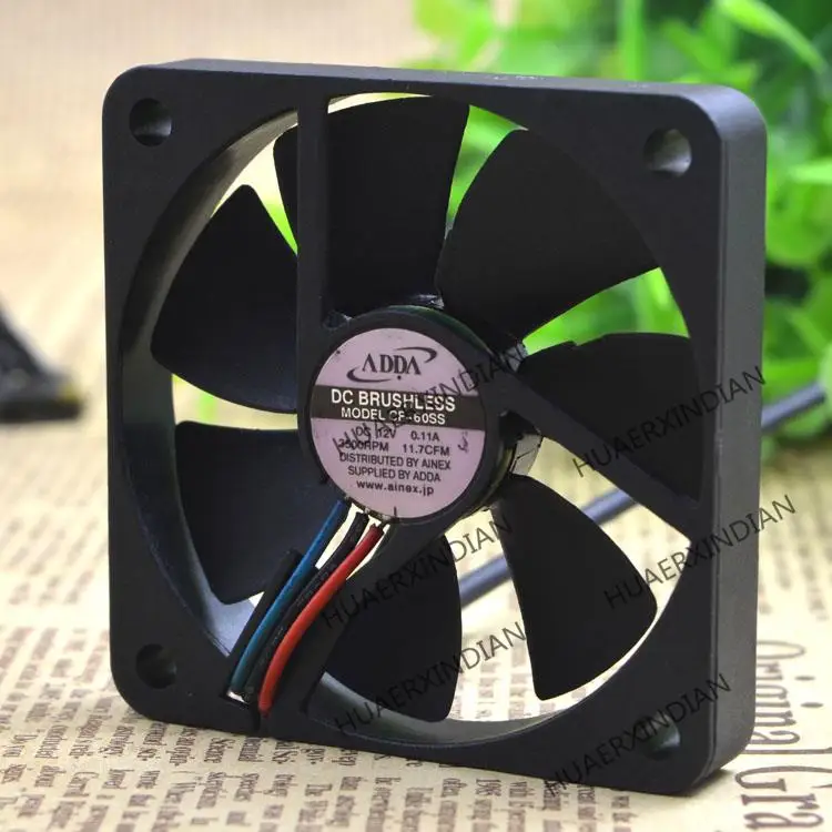 Новинка, Φ 12V 0.11A 6CM 6010, комплект для сборки охлаждающего вентилятора