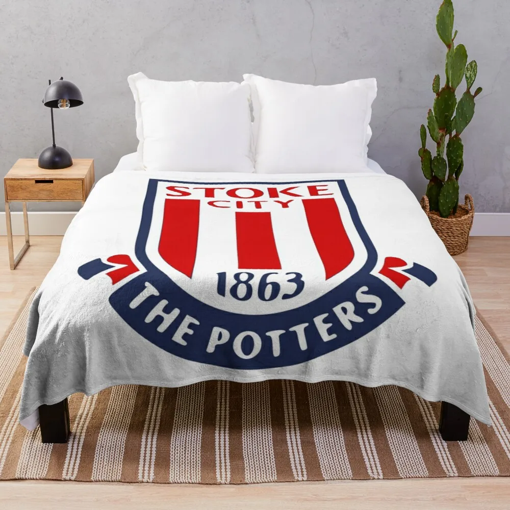 

Одеяло для путешествий с логотипом города stoke