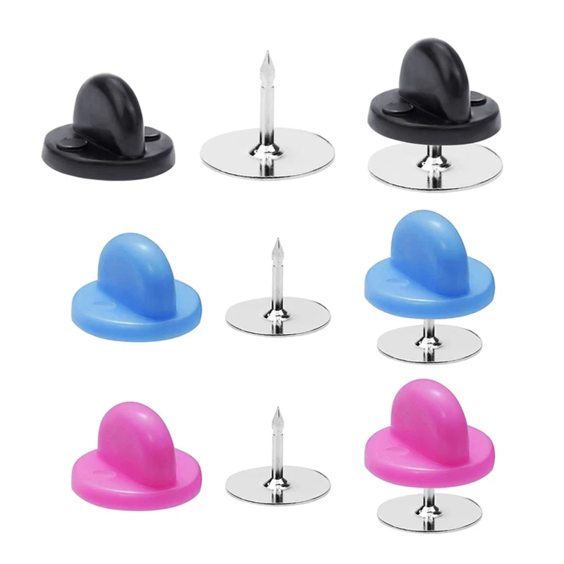 

100 пар, задние булавки для галстуков