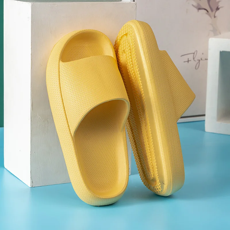 

EVA Slippers for Women Summer Home Indoor Bathroom Non-slip Couple Thick Bottom Soft Household Sandalsnd Slippers