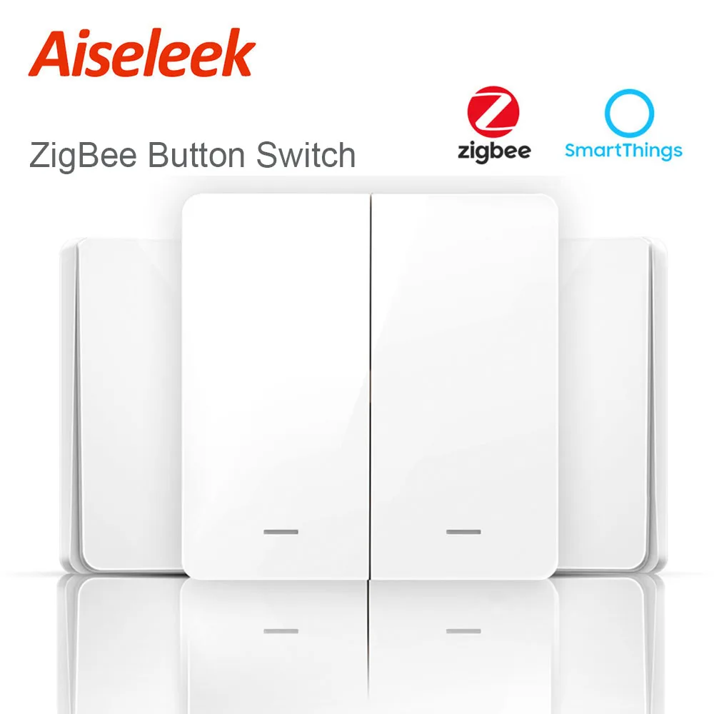 

EU ZigBee Light Switch Smart Wall On Off Power Button Remote Controller 220V Electrical Socket With SmartThings Zigbee2mqtt