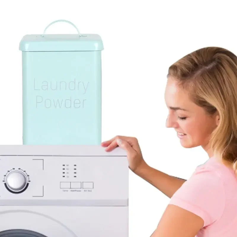 

Powder Laundry Powder Boxes Storage Cereal Dispenser Storage Box Kitchen Food Grain Rice Container Washing Powder Bucket