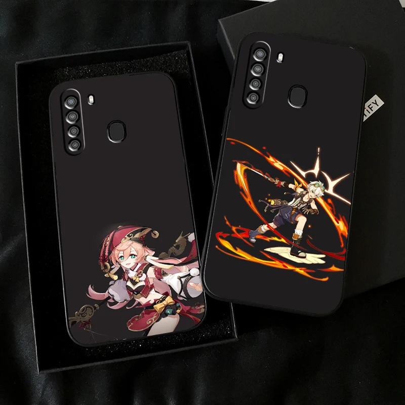 

Genshin Impact Project Game Phone Case For Samsung Galaxy A32 4G 5G A51 4G 5G A71 4G 5G A72 4G 5G Back Silicone Cover Soft