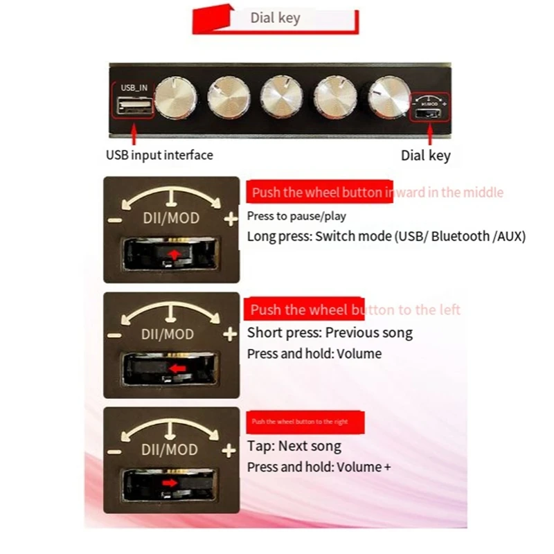 ZK-HT21 2.1 канал сабвуфера Bluetooth цифровой усилитель мощности модуль платы высокого и