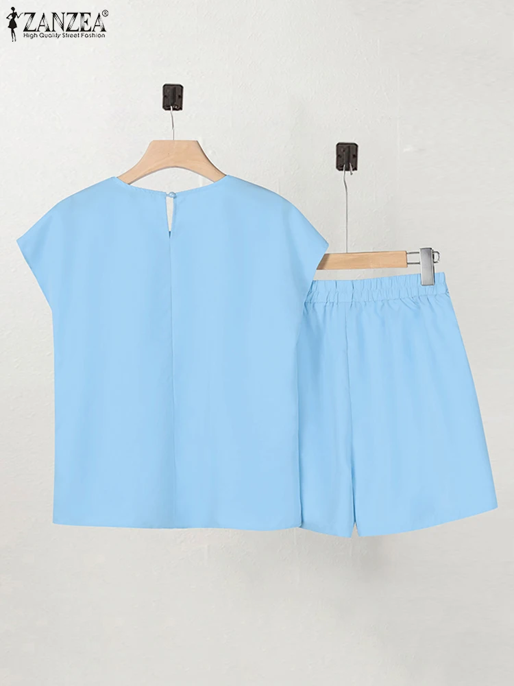 Женский летний комплект из двух предметов ZANZEA