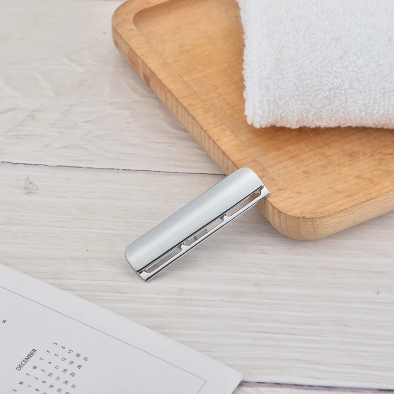 Мужская безопасная бритвенная головка YAQI Excalibur с одним краем хромированная