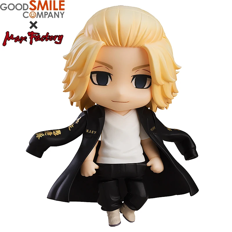 

In Stock Original Orange Rouge Nendoroid GSC 1666 Tokyo Revengers Mikey/Sano Manjiro Anime Figure Model Collecile Action Toys