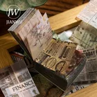 JIANWU 365 шт. различные узоры серная кислота бумага Блокнот Сделай Сам Скрапбукинг журнал украшение Материал Бумага для заметок Канцтовары