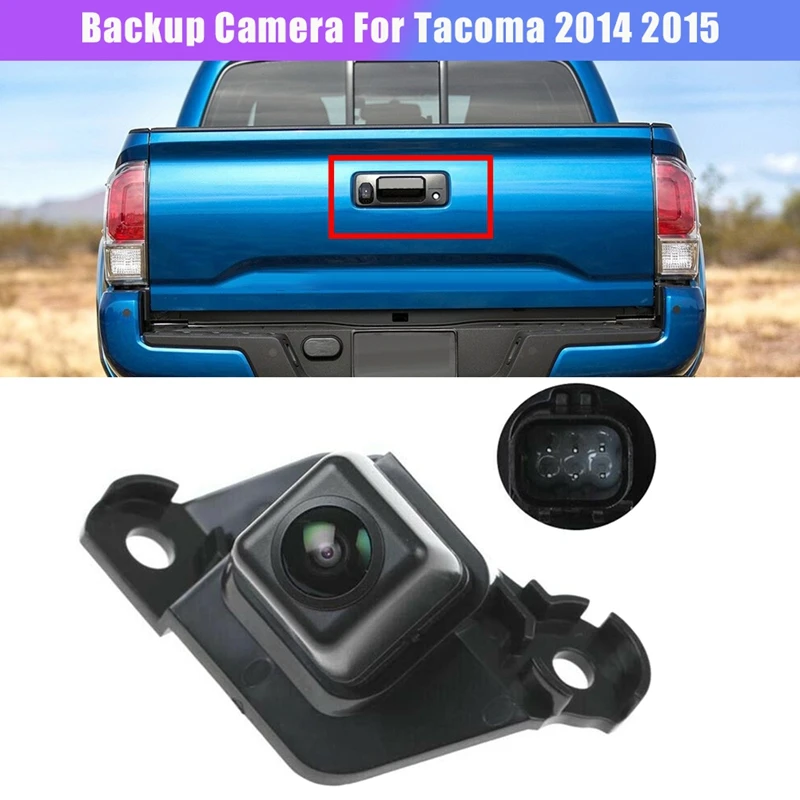 

For Toyota Tacoma 2014 2015 Car Rear View Camera Reverse Backup Camera Plug and Play Parking Assist Camera 86790-04021