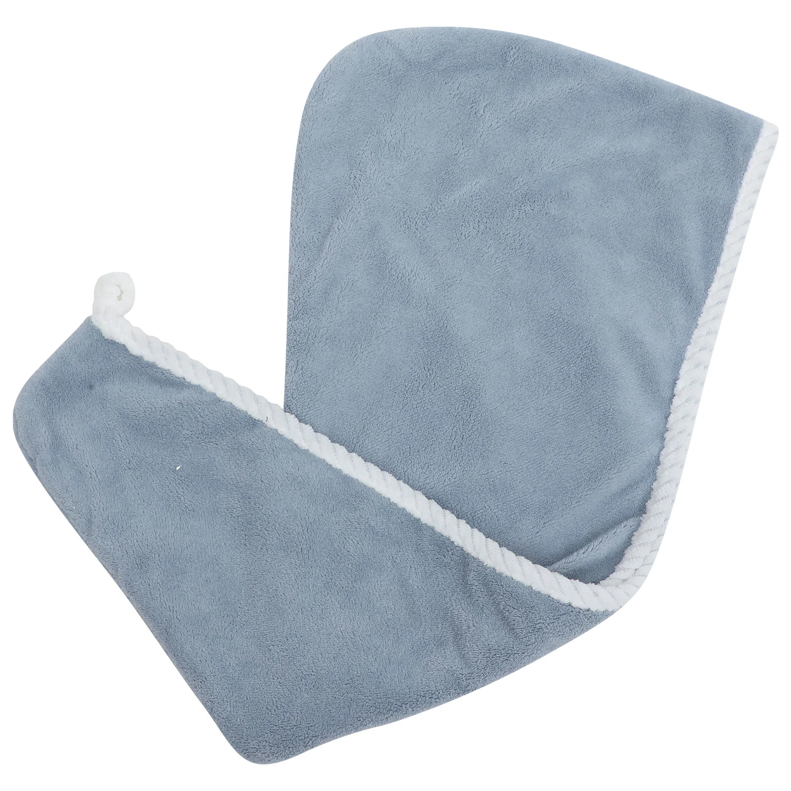

Water Absorbent Turban Hair Cap Quick Dry Hair Wrap Coral Fleece Hair Cap