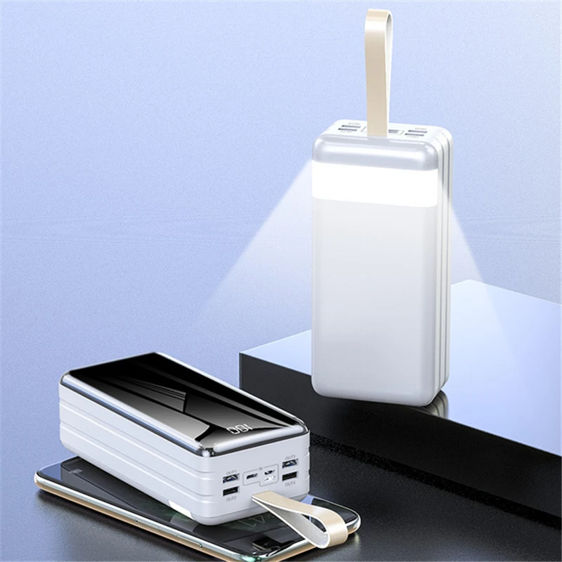 Внешний аккумулятор с 4 USB-портами 60000 мАч