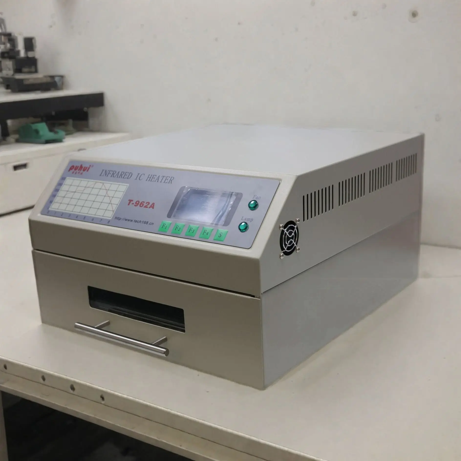 PUHUI T-962A инфракрасный IC НАГРЕВАТЕЛЬ T962A Настольная духовка для заправки BGA SMD SMT