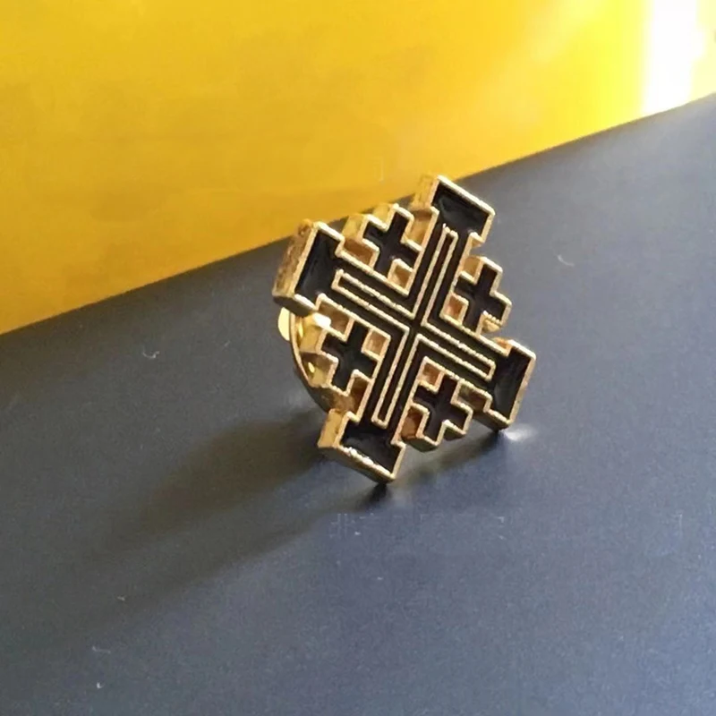 

Религиозная брошь, крест, медаль Джесса, мир, голубь, святой грейл, медаль Святой Христа, разноцветные булавки для сумок, Подарочные булавки