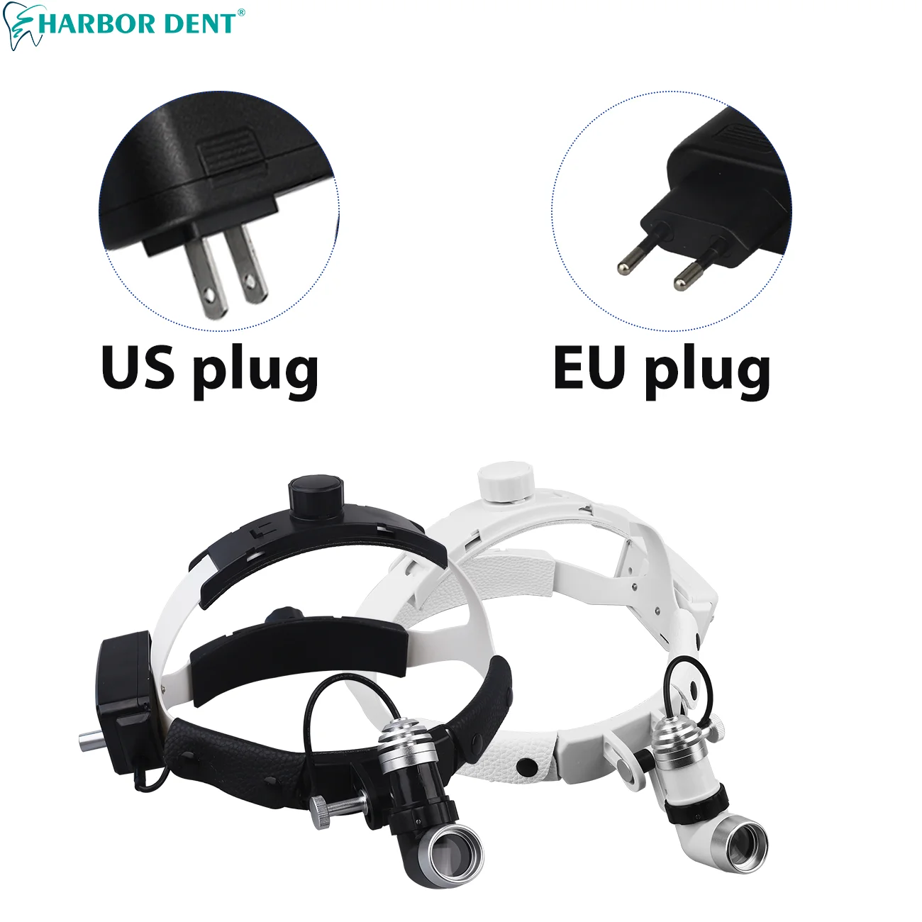 Налобный фонарь для бинокулярной лампы