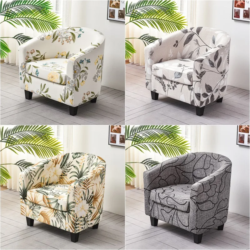 2 шт./комплект чехлы на стулья с цветочным принтом