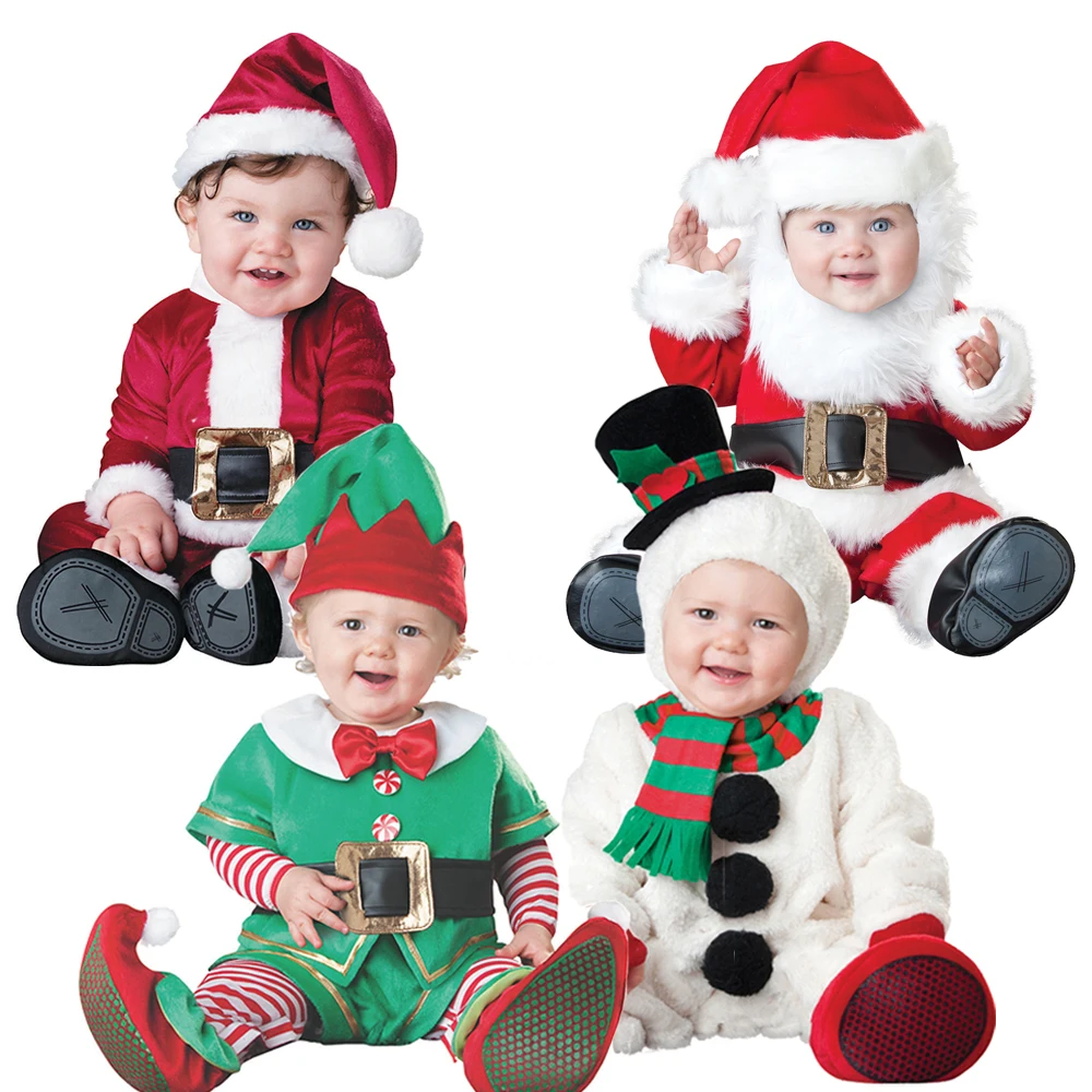

Snailify, костюм Санта-Клауса, снеговика, Рождественский эльф, малыш, костюм, новый год, Санта-Клаус, косплей, Новое поступление