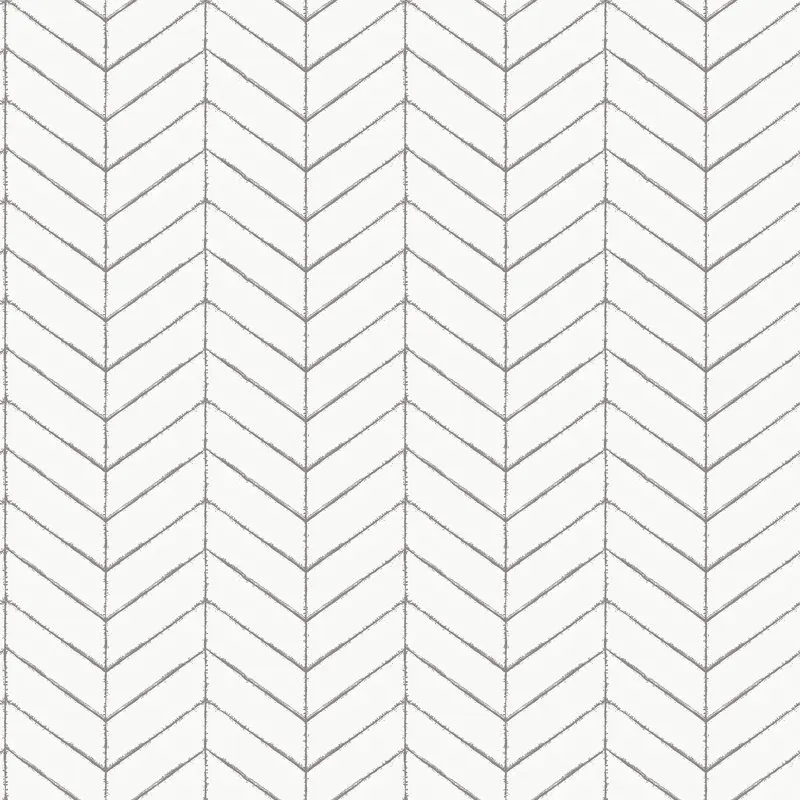 

Bison Taupe Herringbone Wallpaper 56.4 sq. ft.