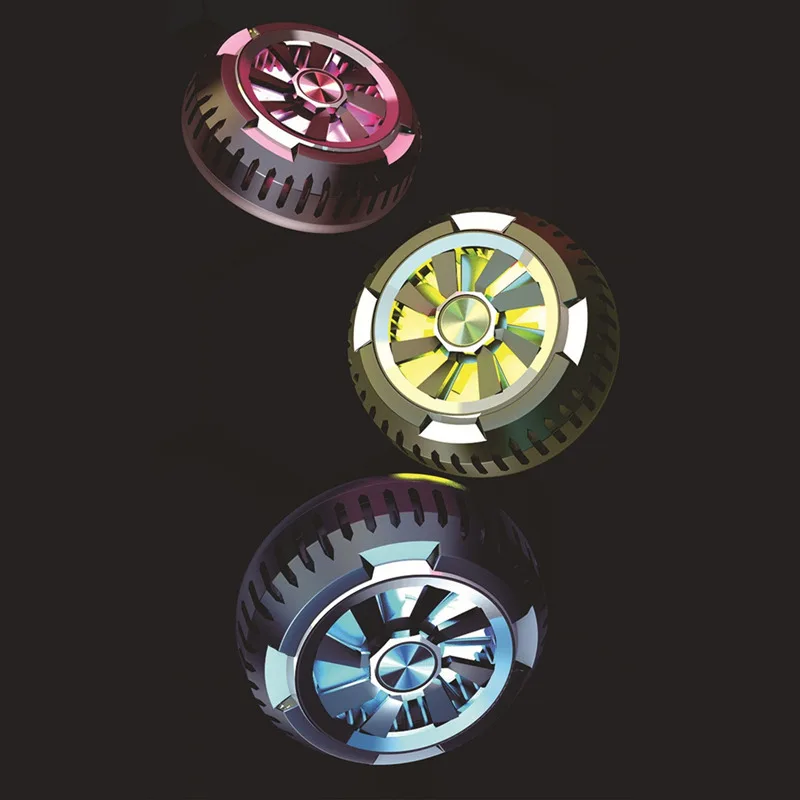 X6 Universal Phone/ Tablet Magnetic Semiconductor Mobile Phone Cooler USB Game Cooling Fan Radiator for IPhone/ Samsung/ Android