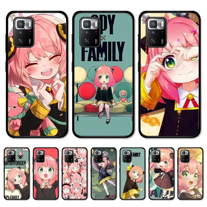 

Spy X Family Anime Manga Phone Case for Redmi 5 6 7 8 9 A 5plus K20 4X S2 GO 6 K30 pro