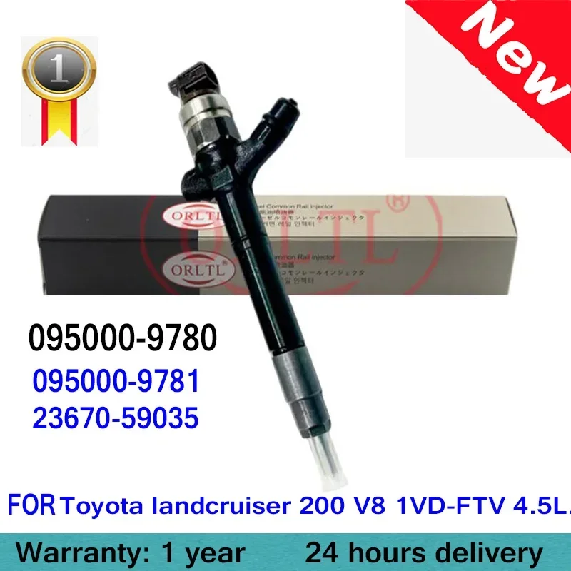 0950009780 23670-59035 095000 -9780 -9781 9780 для Toyota andcruiser 200 V8 1VD-FTV 4 5 л оригинальная топливная