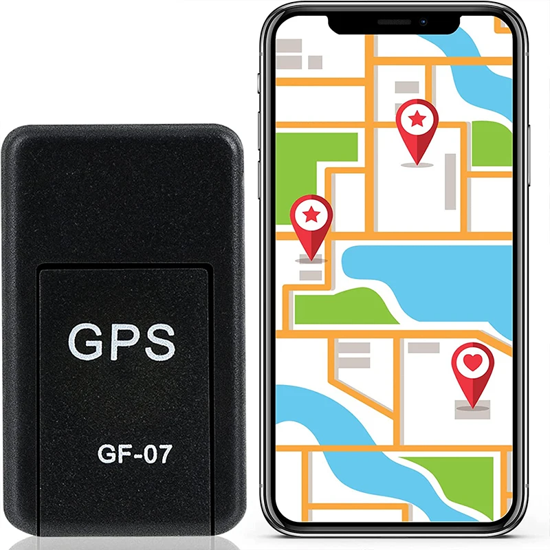 

GPS GF07 магнитный автомобильный трекер GPS позиционер отслеживание в реальном времени Магнит адсорбции Мини-локатор SIM вставки сообщение Pet ...