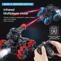 2 4g rc car toy 4wd water bomb tank rc toy shooting competitive gesture controlled tank remote control drift car kids boy toys
