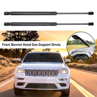 2pcs car front engine hood lift supports props rod arm gas springs shocks strut bars for jeep cherokee kj