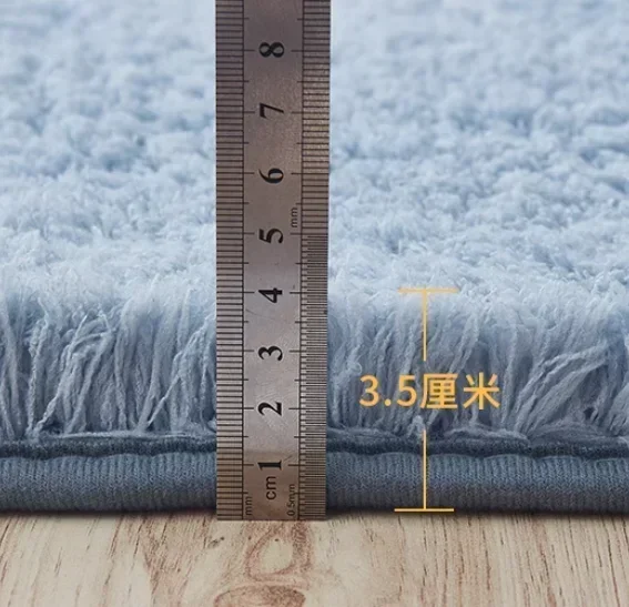 Утолщенный круглый ковер грязеотталкивающий туалетный столик для детской