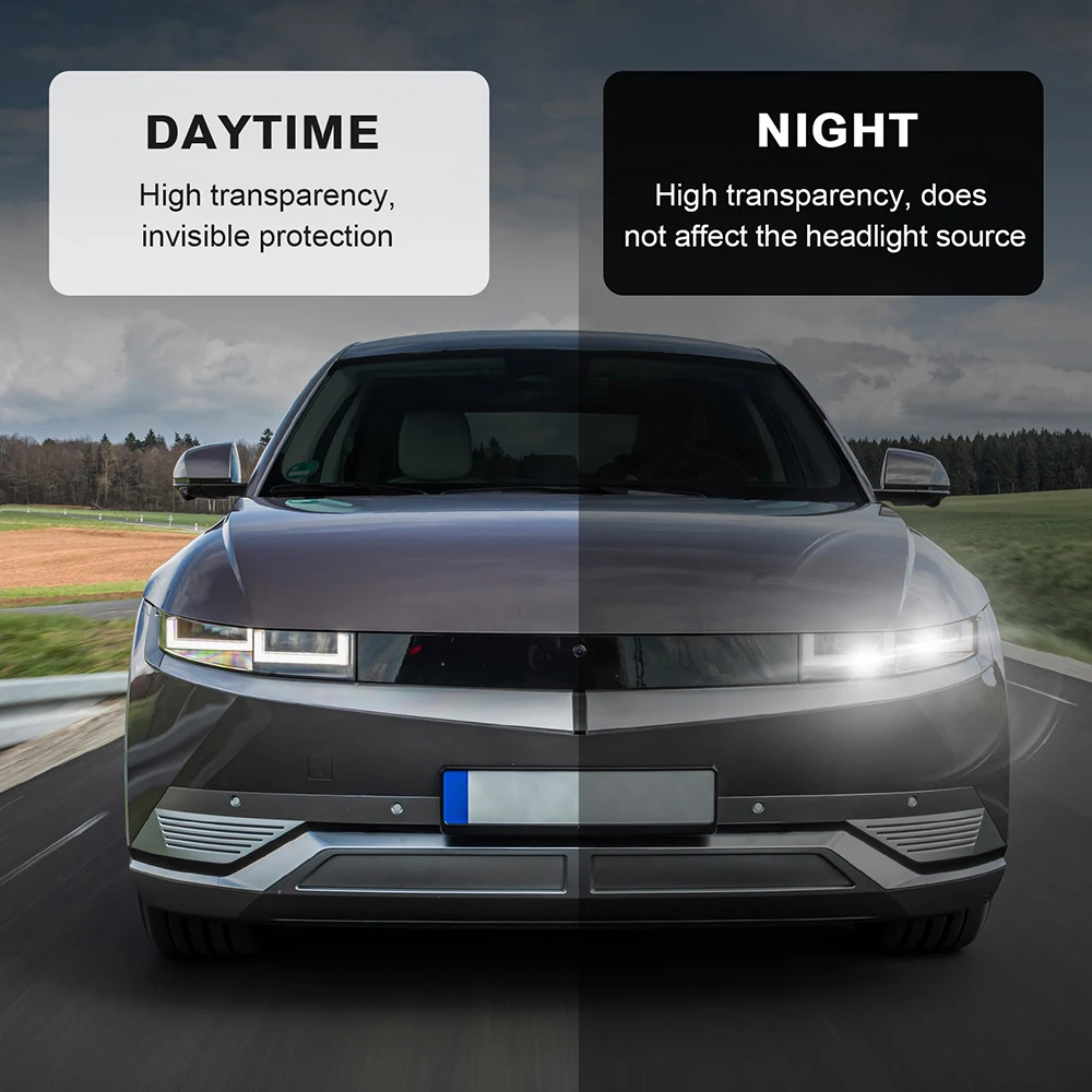 Для Hyundai IONIQ 5 2022 2023 аксессуары нарезанная пленка для защиты краски автомобильных