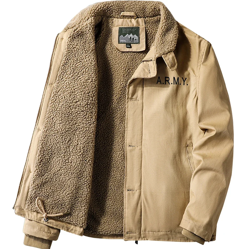 

Зимняя тактическая Мужская куртка, ВИНТАЖНЫЕ пальто, толстая теплая кашемировая парка с подкладкой, уличная ветровка армии США, военные Бомберы, куртки 6XL