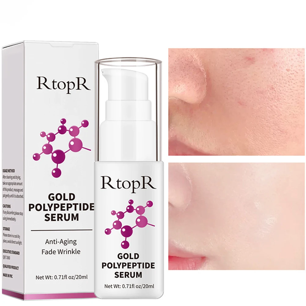 

Gold Polypeptide Serum Repair Skin Anti-aging Hyaluronic Acid Whitening Skin Care Essence Face Care Anti Wrinkle
