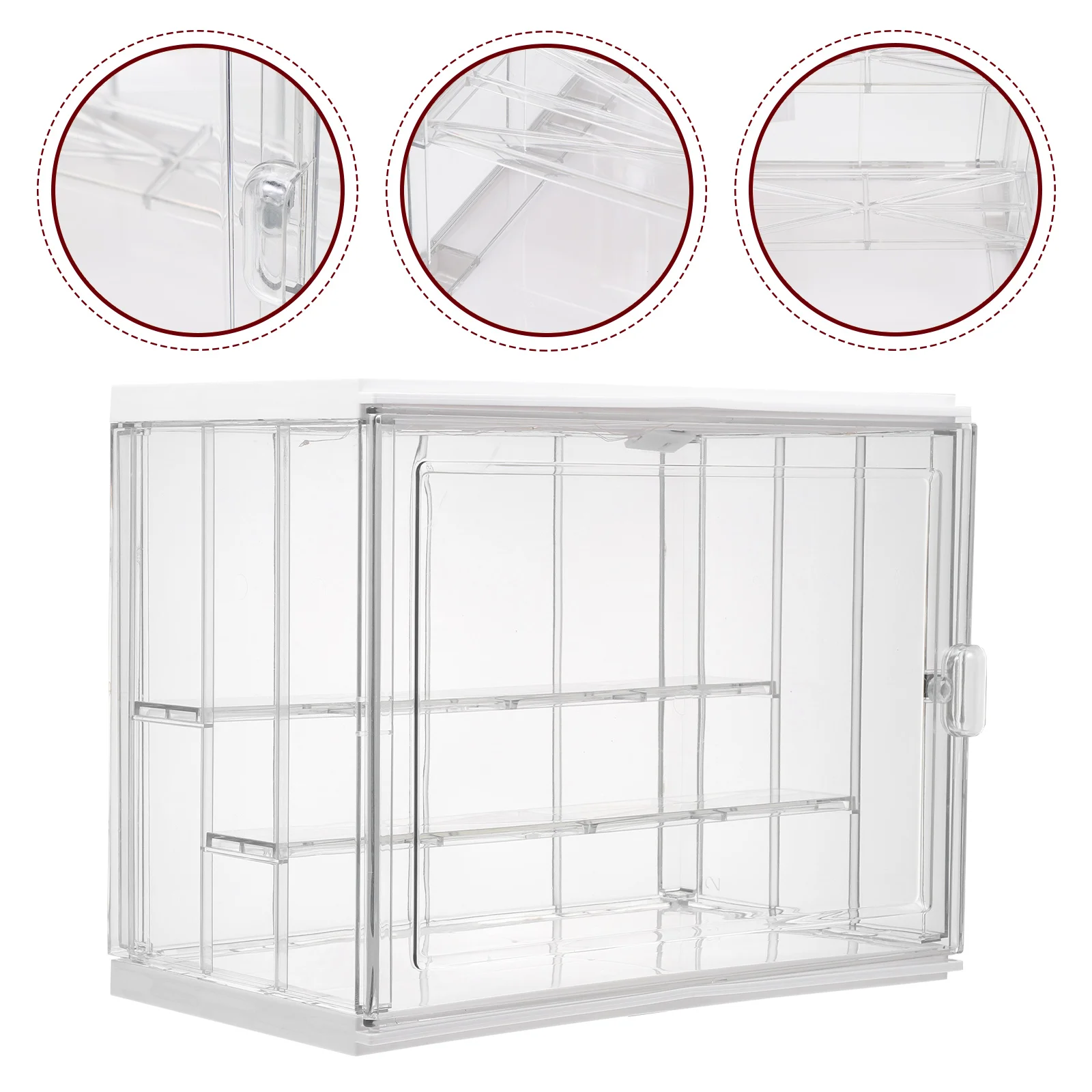 

1 комплект пыленепроницаемых чехлов для демонстрации фигуры, коробка для показа ручной работы, контейнер для гаражных комплектов