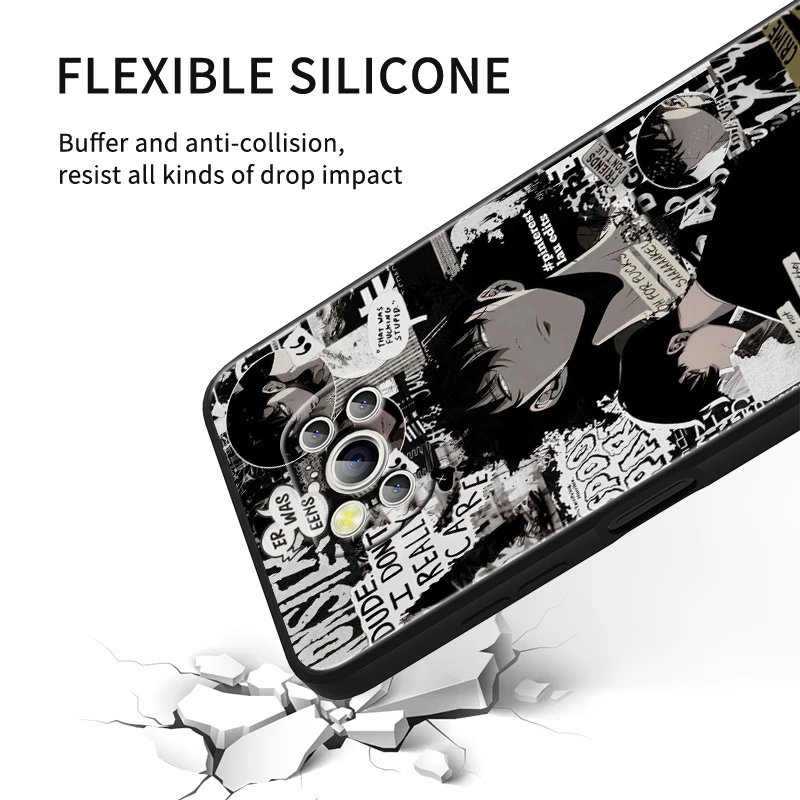 Чехол для телефона с рисунком из аниме Solo Xiaomi Poco X6 X5 X4 X3 F4 F3 NFC M6 M5 M4 GT S Pro 4G Φ C65