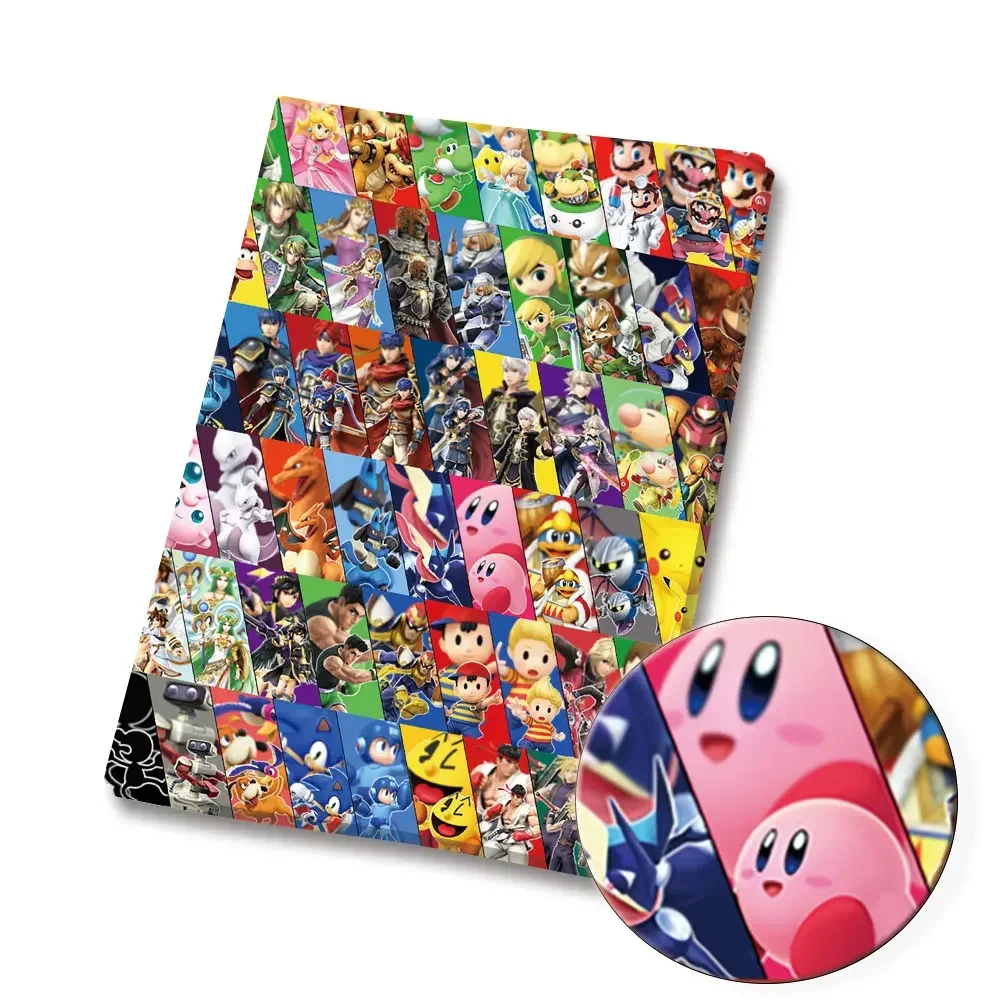 Покемон мультфильм ткань 140*50 см ручная работа шитье пэчворк квилтинг детское