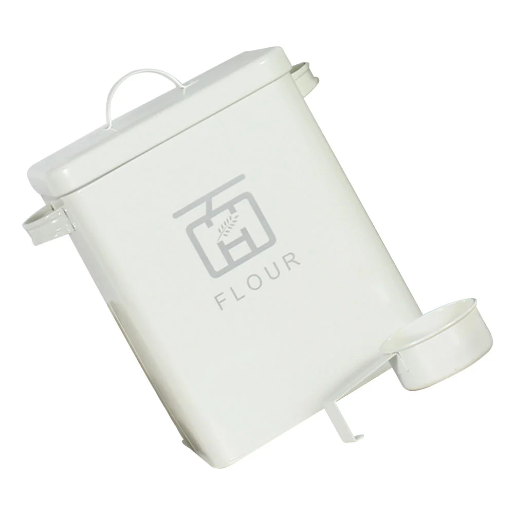

Bucket Rice Bucket Iron Flour Bucket Home Accessory Rice Container for Kitchen Home Restaurant Hotel