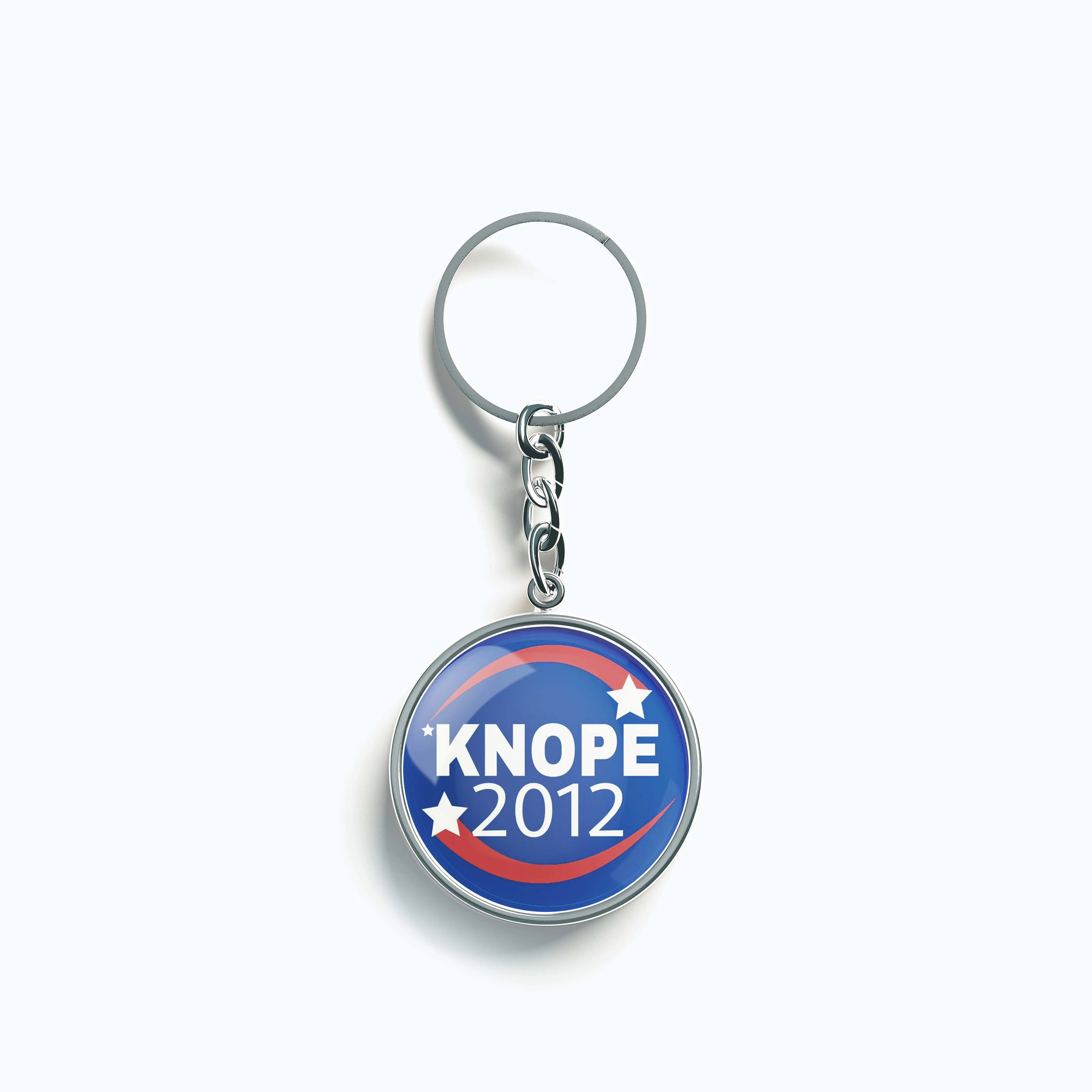 

Vote For Knope 2012, ожерелье с Луной для девочек, ювелирные изделия из нержавеющей стали для влюбленных, цепочка с полумесяцем для леди, мальчика, же...