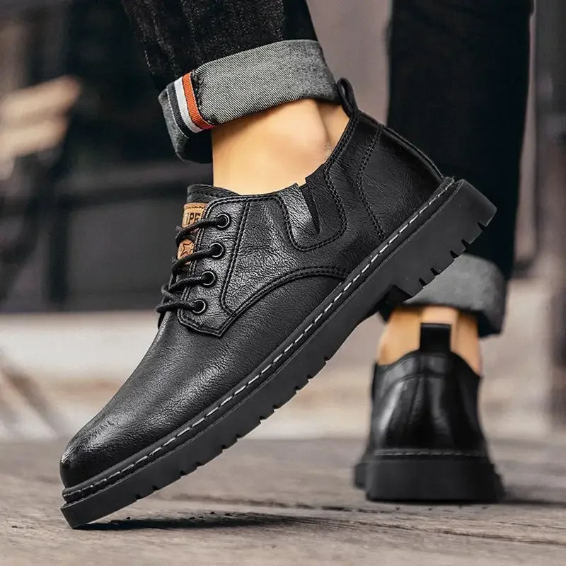 

Кожаные туфли Мужская Весенняя официальная одежда деловой Повседневный дышащий Британский корейский Мартин увеличивающий рост костюм жениха Свадебная обувь