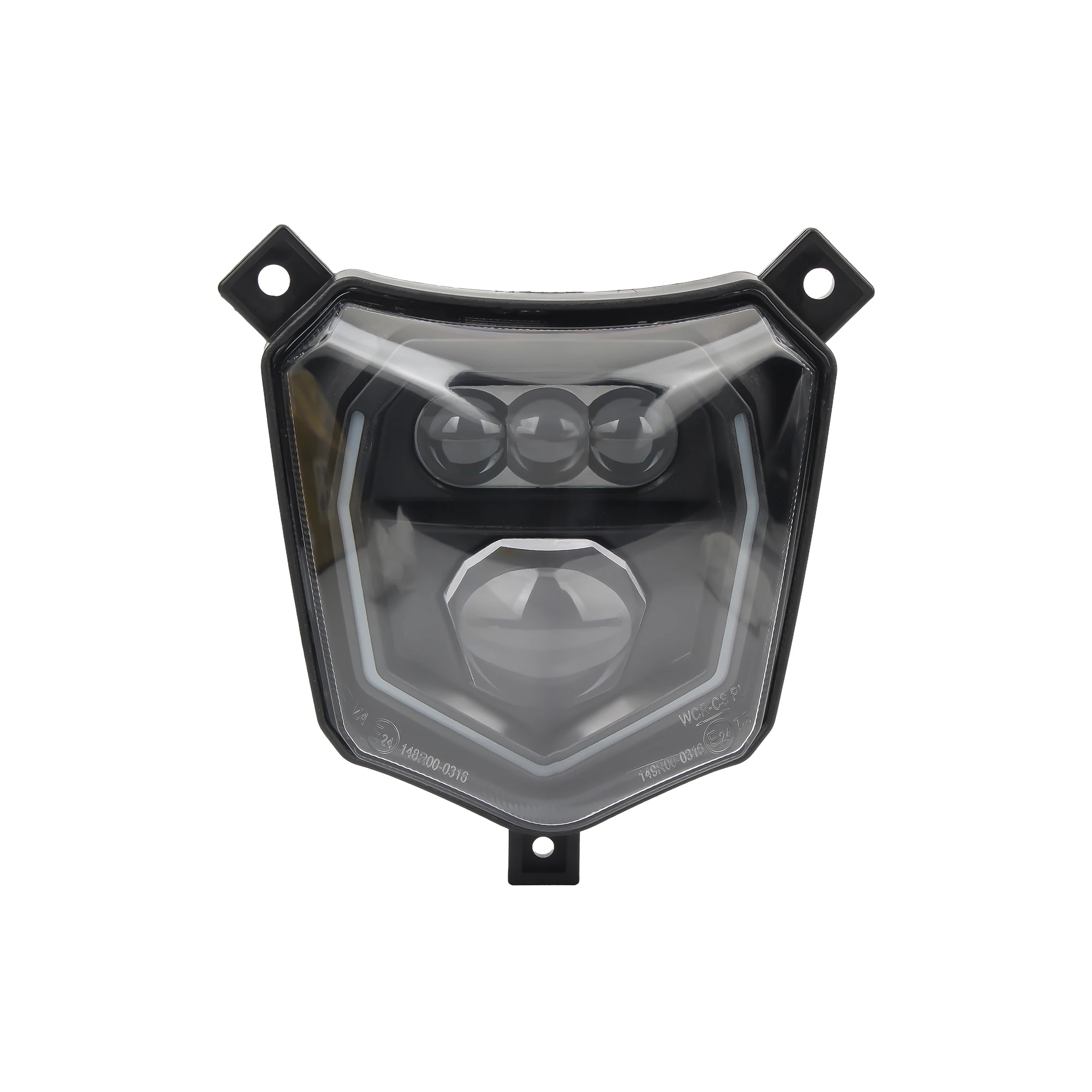 

Мотоциклетные фары Enduro, лампа высокого разрешения для KTM Honda CRF 125 250 450L 450RL CR XR, аксессуары для фар для велосипеда-грязевика